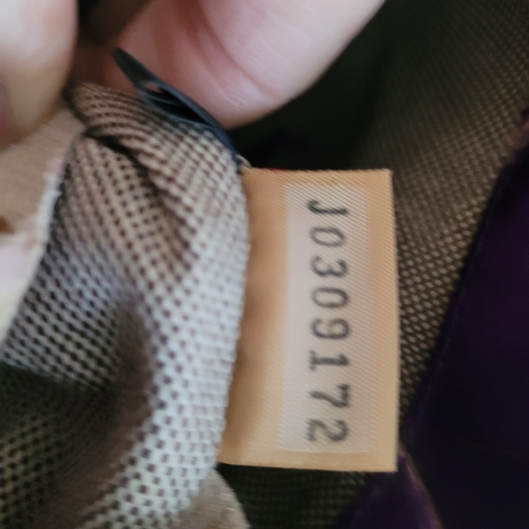 Dooney & Bourke Purple Leather Women's Bag - Picture 10 of 10